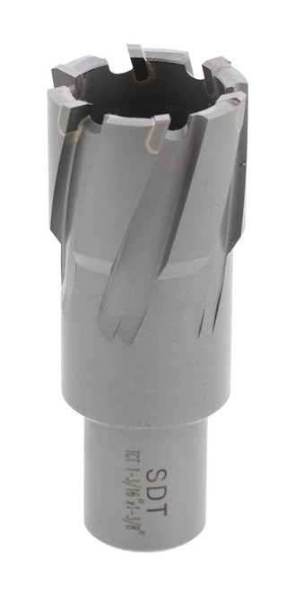 Steel Dragon Tools® 1-3/16" x 1-3/8" Carbide Tip Annular Cutter 3/4" Weldon Steel Dragon Tools® 1-3/16" x 1-3/8" Carbide Tip Annular Cutter 3/4" Weldon