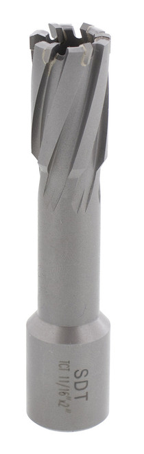 Steel Dragon Tools® 11/16" x 2" Carbide Tip Annular Cutter 3/4" Weldon Steel Dragon Tools® 11/16" x 2" Carbide Tip Annular Cutter 3/4" Weldon