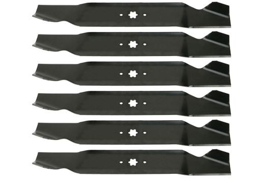 6 USA Mower Blades® High Lift for MTD 490-110-M115 742-04087 942-0616 42" Deck