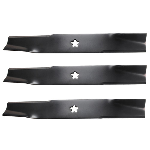 3 USA Mower Blades® High Lift for Husqvarna Dixon Kees 539112079 36" 52" Deck 3 USA Mower Blades® High Lift for Husqvarna Dixon Kees 539112079 36" 52" Deck