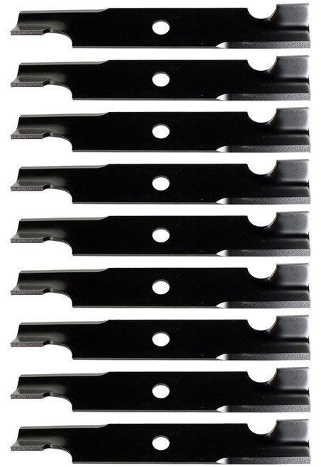 9 Mower Blade fit Exmark 103-6401 103-6401-S 103-6381 103-6391 103-6396 48" Deck 9 Mower Blade fit Exmark 103-6401 103-6401-S 103-6381 103-6391 103-6396 48" Deck