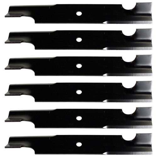 6 USA Mower Blades® for Exmark® 103-6387 103-6387-S 103-6402-S 52in. Deck 6 USA Mower Blades® for Exmark® 103-6387 103-6387-S 103-6402-S 52in. Deck