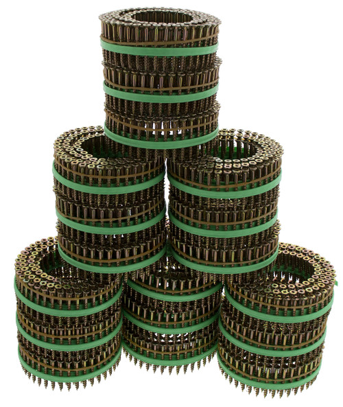 MURO® #8 x 1-3/4" Square Drive Flathead Twin Thread Wood Screws for Speed Driver MURO® #8 x 1-3/4" Square Drive Flathead Twin Thread Wood Screws for Speed Driver
