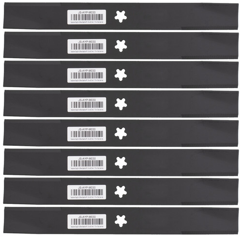 8 Mower Blades AYP® 532134148 532193957 134148 138497 532138497 532127842 38" 8 Mower Blades AYP® 532134148 532193957 134148 138497 532138497 532127842 38"