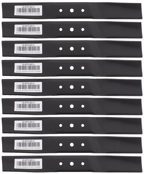 (9) Straight Low-Lift Blade fits Ferris® 1520843 5020843 32" 48" Deck (9) Straight Low-Lift Blade fits Ferris® 1520843 5020843 32" 48" Deck