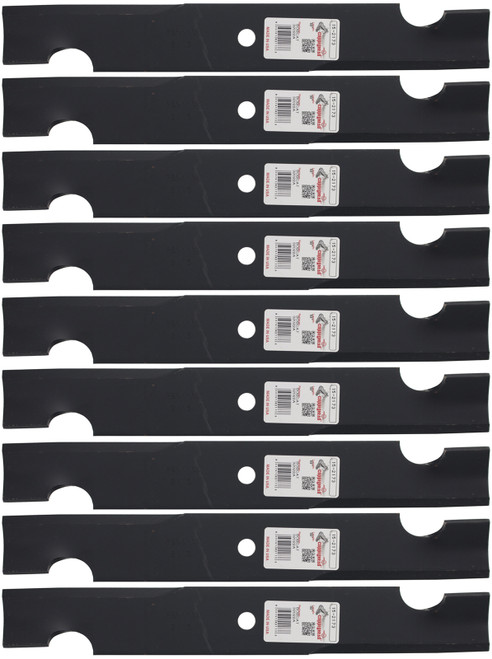 9 Rotary® 2173 Mower Blades for Bad Boy® Exmark® Snapper® 36" 52" 54" Deck 9 Rotary® 2173 Mower Blades for Bad Boy® Exmark® Snapper® 36" 52" 54" Deck