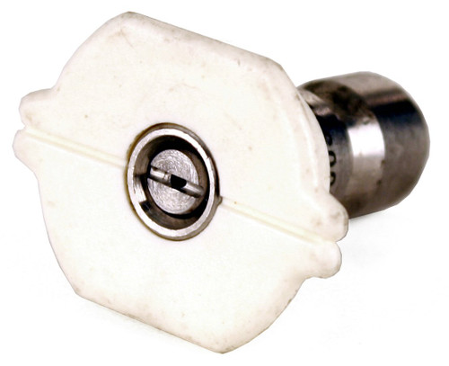 Raptor Blast 1/4in. Quick Connect Nozzle 40 Degree 4.0 Orifice 5000 PSI Raptor Blast 1/4in. Quick Connect Nozzle 40 Degree 4.0 Orifice 5000 PSI