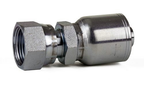 FFX-04-04 - 1/4in. Hose x 1/4in. ORFS Female Swivel Hydraulic Hose Fitting FFX-04-04 - 1/4in. Hose x 1/4in. ORFS Female Swivel Hydraulic Hose Fitting