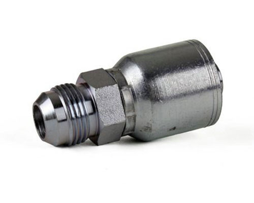 MJ-08-08 - 1/2in. Hose x 1/2in. JIC 37°Male Rigid Hydraulic Hose Fitting MJ-08-08 - 1/2in. Hose x 1/2in. JIC 37°Male Rigid Hydraulic Hose Fitting