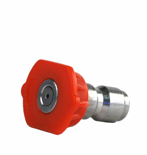 Erie Tools 1/4in. Quick Connect Nozzle 0 Degree 3.0 Orifice 4000 PSI Erie Tools 1/4in. Quick Connect Nozzle 0 Degree 3.0 Orifice 4000 PSI