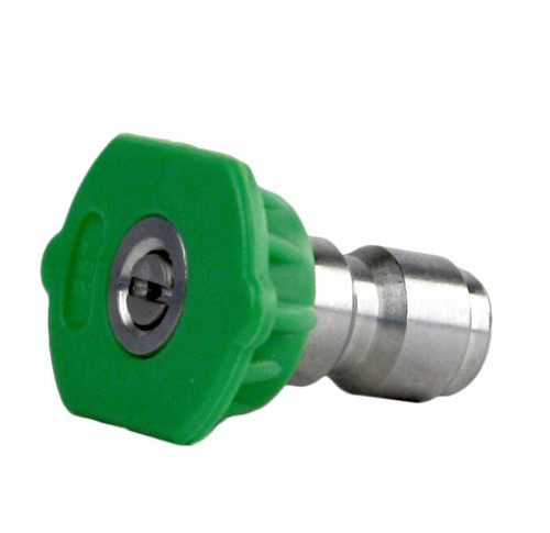 Erie Tools 1/4in. Quick Connect Nozzle 25 Degree 4.0 Orifice 4000 PSI Erie Tools 1/4in. Quick Connect Nozzle 25 Degree 4.0 Orifice 4000 PSI