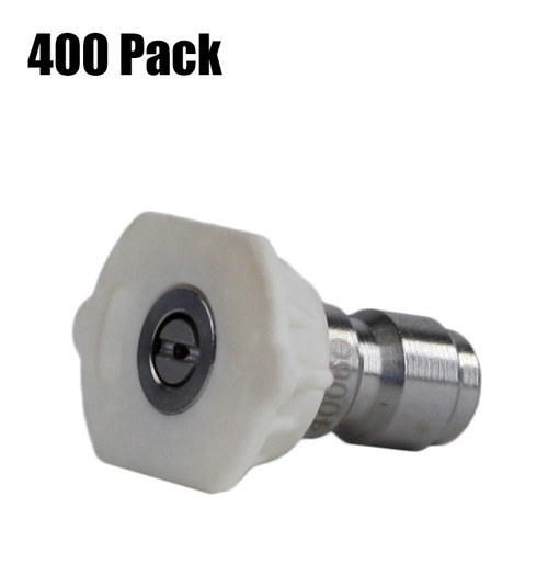 Erie Tools 1/4in. Quick Connect Nozzle 40 Degree 5.0 Orifice 4000 PSI (400) Erie Tools 1/4in. Quick Connect Nozzle 40 Degree 5.0 Orifice 4000 PSI (400)