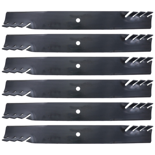 6 USA Mower Blades® for Dixie Chopper® 30227-72H 30227-72N 30227-72T 72" Deck