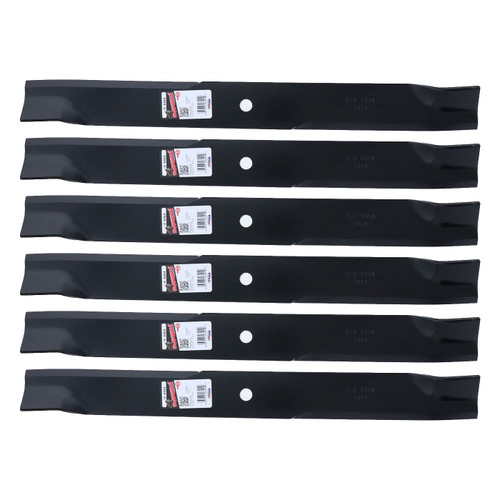 6 Rotary® 6404 Mower Blades for Dixie Chopper 227-72H 30227-72H for 72" Deck