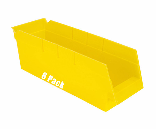 Erie Tools (6) Yellow Replacement Parts Bin For ETD-PB-060