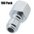 100 pack Pressure Washer 3/8" Female NPT - Quick Connect Plug Zinc Coupler