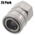 25 3/8" FPT Female Stainless Steel Socket Quick Connect Coupler Pressure Washer