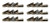 Steel Dragon Tools® 1/2in.-2in. Alloy Pipe Dies  for 12R Threader (6 Sets) Steel Dragon Tools® 1/2in.-2in. Alloy Pipe Dies  for 12R Threader (6 Sets)