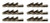 Steel Dragon Tools® 1/2in.-2in. HSS RH Pipe Dies for 12R Threader (6 Sets)