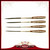 Set (4) Long Bob Pinstriping and Scrolling Brush Series LB Sizes 000-2 Outliner Set (4) Long Bob Pinstriping and Scrolling Brush Series LB Sizes 000-2 Outliner