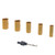 Steel Dragon Tools® 6 Piece Bi-Metal Hole Saw Kit 3/4" to 1-1/4" Drill Pipe Hole