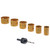 Steel Dragon Tools® 7 Piece Hole Saw Kit 1-1/4" to 2-11/16" with Arbor and Case
