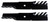 (2) USA Mower Blades® for Husqvarna® 539101496 Jacobsen® 390666 32in. 48in. Deck (2) USA Mower Blades® for Husqvarna® 539101496 Jacobsen® 390666 32in. 48in. Deck