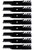 (8) USA Mower Blades® Mulching for Bobcat® 112111-02 2722543-02 36" 52" 54" Deck