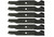 6 USA Mower Blades® for MTD Bolens TroyBilt 942-0610 942-0610A 742-0610 38" Deck