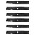 (6) USA Mower Blades® High Lift for Husqvarna® 539-113425 539113425 48in. Deck (6) USA Mower Blades® High Lift for Husqvarna® 539-113425 539113425 48in. Deck