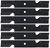 (6) USA Mower Blades® for Bobcat® 03239 112111-01 2722543-01 32" and 48" Decks (6) USA Mower Blades® for Bobcat® 03239 112111-01 2722543-01 32" and 48" Decks