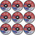 Nine (9) Pack of Vortex Trimmer Line 12177 .130 x 360 Spools Nine (9) Pack of Vortex Trimmer Line 12177 .130 x 360 Spools