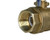 Brass Ball Valve, 3/4" Female X Female NP 600 PSI
