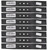 8 Hi Lift Mower Blades for MTD® 742-0118 942-0118 30" Deck 8 Hi Lift Mower Blades for MTD® 742-0118 942-0118 30" Deck