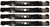 4 USA Mower Blades® for Cub Cadet® MTD® Troy Bilt® 1002810 490-100-M084 21" Deck 4 USA Mower Blades® for Cub Cadet® MTD® Troy Bilt® 1002810 490-100-M084 21" Deck