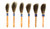 (6) Andrew Mack Brush Sword Striping Series 10 Sizes 000-3 Pinstriping Brushes