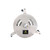 14" Stainless Steel Pressure Washer Surface Cleaner Wheels No Handle