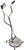 21" Stainless Steel Flat Surface Cleaner Power Pressure Washer Water with Wheels