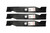 3 Rotary® 9907 Mower Blades for AYP® 173920 180054 Husqvarna® 575938201 48" Deck 3 Rotary® 9907 Mower Blades for AYP® 173920 180054 Husqvarna® 575938201 48" Deck