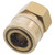 General Pump 3/8in. Brass Socket Quick Connect Coupler NPT-M Male 4000 PSI (2)