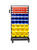 Erie Tools 90 Bin Parts Rack Storage Organizer Erie Tools 90 Bin Parts Rack Storage Organizer