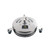 Erie Tools 14in. Stainless Steel Surface Cleaner with Wheels No Handle Erie Tools 14in. Stainless Steel Surface Cleaner with Wheels No Handle