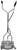 Erie Tools 18in. Stainless Steel Surface Cleaner with Wheels and Wand Erie Tools 18in. Stainless Steel Surface Cleaner with Wheels and Wand