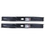 2 Rotary® 17223 Hi Lift Mower Blades for MTD® 742P05510 742-05510 46 in. Deck