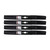 4 Rotary® 17223 Hi Lift Mower Blades for MTD® 742P05510 742-05510 46 in. Deck