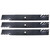 3 USA Mower Blades® for Dixie Chopper® 30227-72H 30227-72N 30227-72T 72" Deck