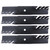 4 USA Mower Blades® Scag® 48184 481710 483316 48110 481706 482461 32" 48" Deck