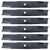 6 USA Mower Blades® for Dixie Chopper® 113579 30227-50 Toro® 113579 32" 50" Deck