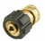 Erie Tools 3/8in. Brass Socket x M22 Quick Connect Coupler 4500 PSI Erie Tools 3/8in. Brass Socket x M22 Quick Connect Coupler 4500 PSI