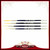 Set (4) The Virus II Series 444VII Size 0-4 Scrolling Script Pinstriping Brush Set (4) The Virus II Series 444VII Size 0-4 Scrolling Script Pinstriping Brush